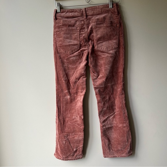 Anthropologie Pilcro 26 bootcut high rise Corduroy Pants Jeans Rusty Rose - Picture 12 of 14